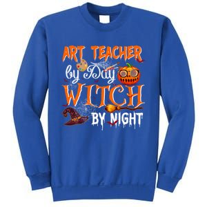 Art Teacher By Day Witch By Night Gift Sweatshirt