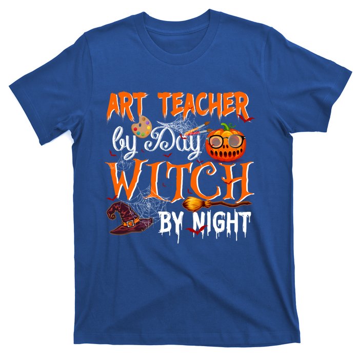 Art Teacher By Day Witch By Night Gift T-Shirt