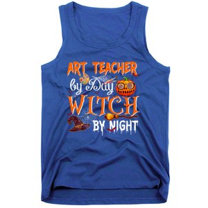 Art Teacher By Day Witch By Night Gift Tank Top