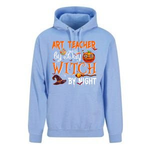 Art Teacher By Day Witch By Night Gift Unisex Surf Hoodie