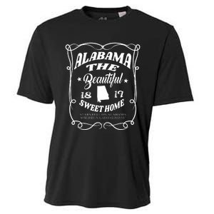 Alabama The Beautiful Alabama State 1819 Sweet Home Alabaman Cooling Performance Crew T-Shirt