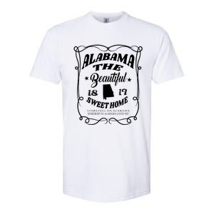 Alabama The Beautiful Alabama State 1819 Sweet Home Alabaman Softstyle CVC T-Shirt