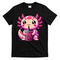 Axolotl Tea Bubble Tea Anime Kawaii Axolotl T-Shirt