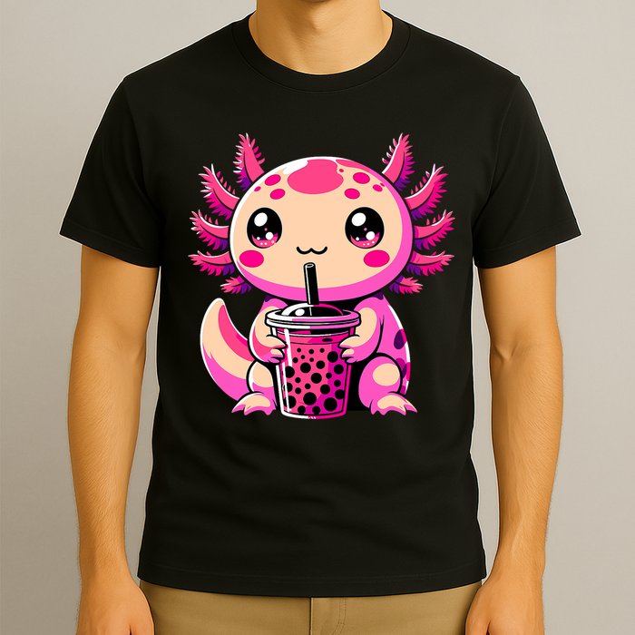 Axolotl Tea Bubble Tea Anime Kawaii Axolotl T-Shirt