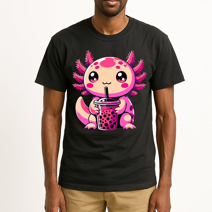 Axolotl Tea Bubble Tea Anime Kawaii Axolotl Tall T-Shirt
