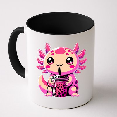 Axolotl Tea Bubble Tea Anime Kawaii Axolotl Mug