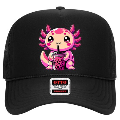 Axolotl Tea Bubble Tea Anime Kawaii Axolotl Hat