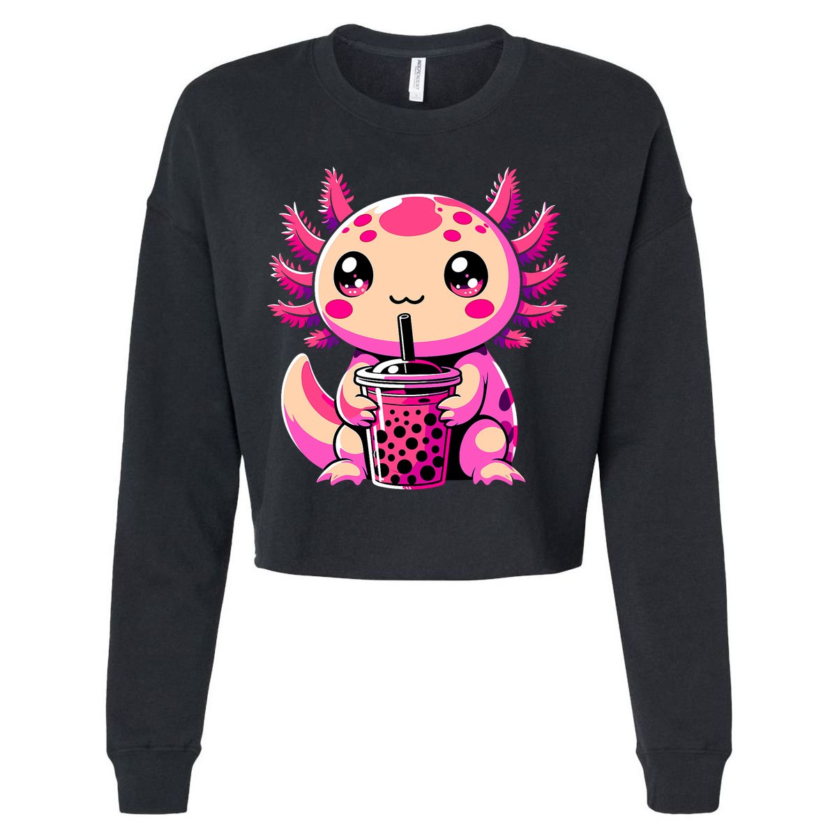 Axolotl Tea Bubble Tea Anime Kawaii Axolotl Hat