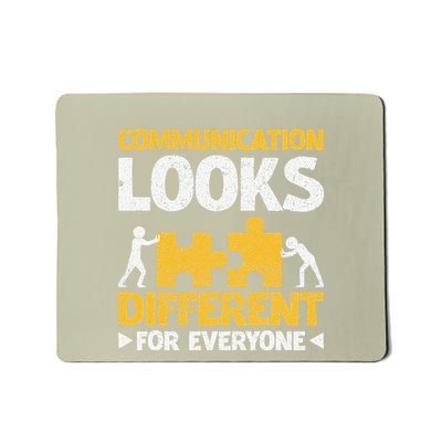Autism Teacher Communication Looks Different For Everyone Mousepad