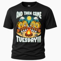 And Then Came Tuesday Scary Campfire Story Taco Tuesday Cooling Performance Crew T-Shirt