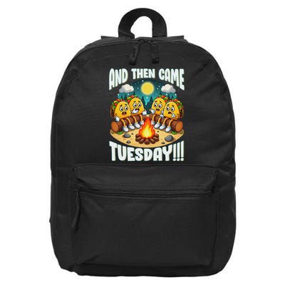 And Then Came Tuesday Scary Campfire Story Taco Tuesday 16 in Basic Backpack