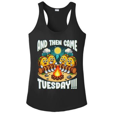 And Then Came Tuesday Scary Campfire Story Taco Tuesday Ladies PosiCharge Competitor Racerback Tank
