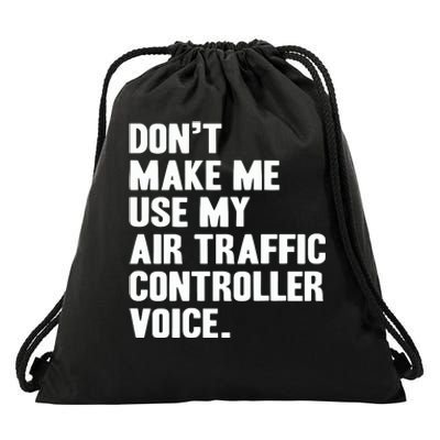 Air Traffic Controller Drawstring Bag