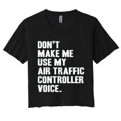 Air Traffic Controller Women's Crop Top Tee