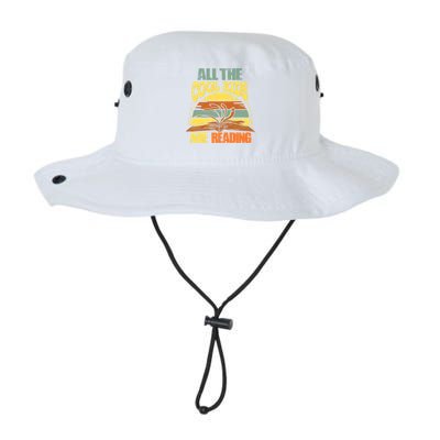 All The Cool Are Reading Artwork For A Book Nerd Funny Gift Legacy Cool Fit Booney Bucket Hat