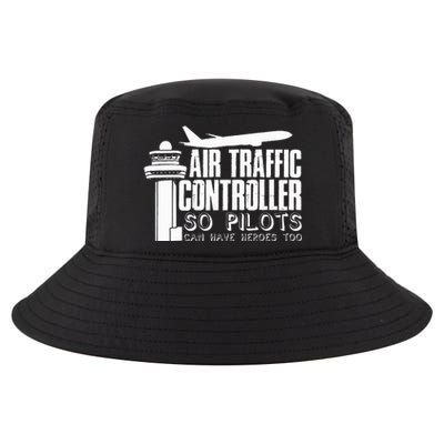 Air Traffic Controller Joke Pilot Saying Flight Control Cool Comfort Performance Bucket Hat