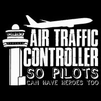 Air Traffic Controller Joke Pilot Saying Flight Control Drawstring Bag