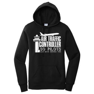 Air Traffic Controller Joke Pilot Saying Flight Control Women's Pullover Hoodie