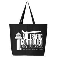 Air Traffic Controller Joke Pilot Saying Flight Control 25L Jumbo Tote