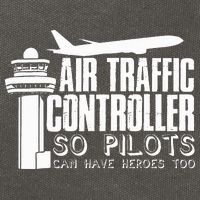 Air Traffic Controller Joke Pilot Saying Flight Control Cotton Canvas Backpack