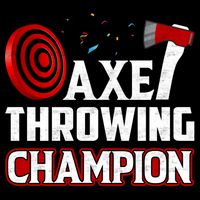 Axe Throwing Champion Sawdust Woodworker Carpenter Gift Cooling Performance Crew T-Shirt