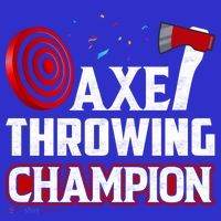 Axe Throwing Champion Sawdust Woodworker Carpenter Gift 16 in Basic Backpack
