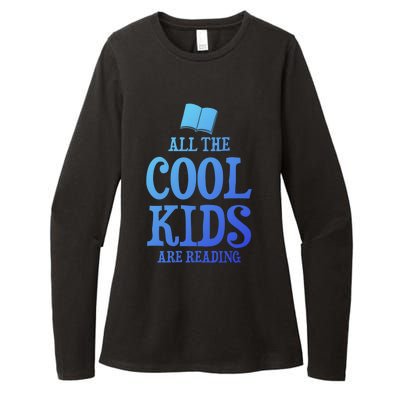 All The Cool Are Reading Book Nerd Cute Gift Womens CVC Long Sleeve Shirt