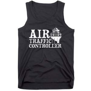 Air Traffic Controller Atc Aviation Airfield Tower Control Tank Top