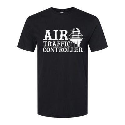 Air Traffic Controller Atc Aviation Airfield Tower Control Softstyle® CVC T-Shirt