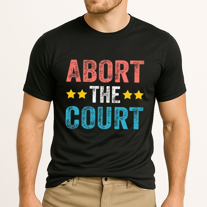 Abort The Court 4th Of July Cooling Performance Crew T-Shirt