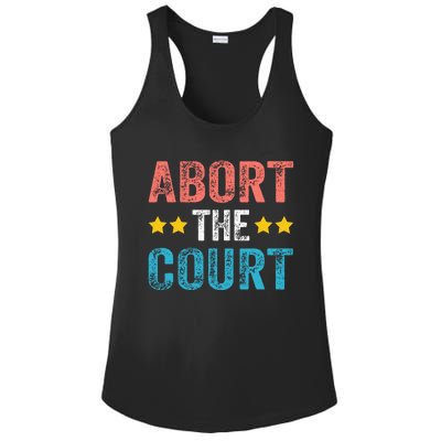 Abort The Court 4th Of July Ladies PosiCharge Competitor Racerback Tank