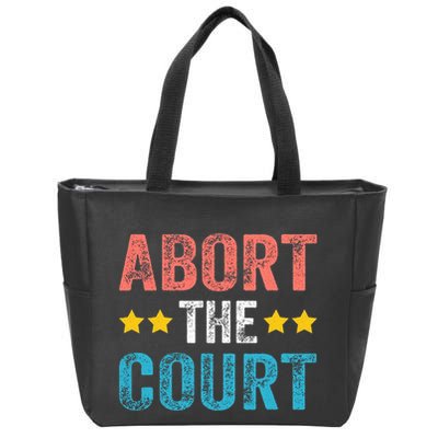 Abort The Court 4th Of July Zip Tote Bag