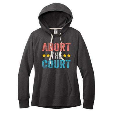 Abort The Court 4th Of July Women's Fleece Hoodie