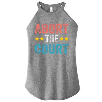 Abort The Court 4th Of July Women’s Perfect Tri Rocker Tank