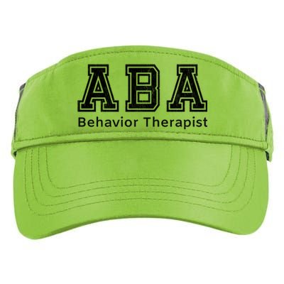 Aba Therapist Cute Gift Behavior Therapy Autism Teachers Adult Drive Performance Visor