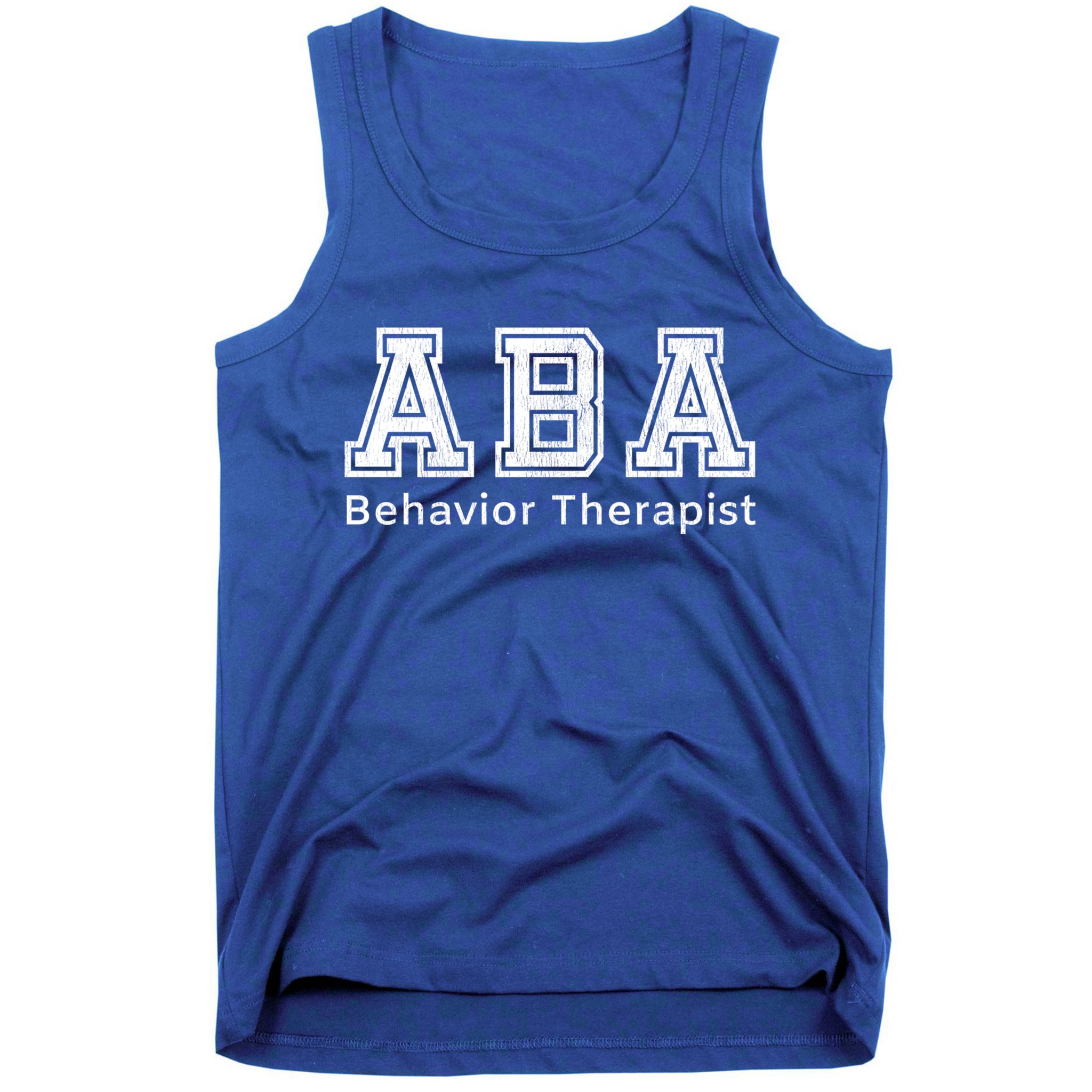Aba Therapist Cute Gift Behavior Therapy Autism Teachers Tank Top