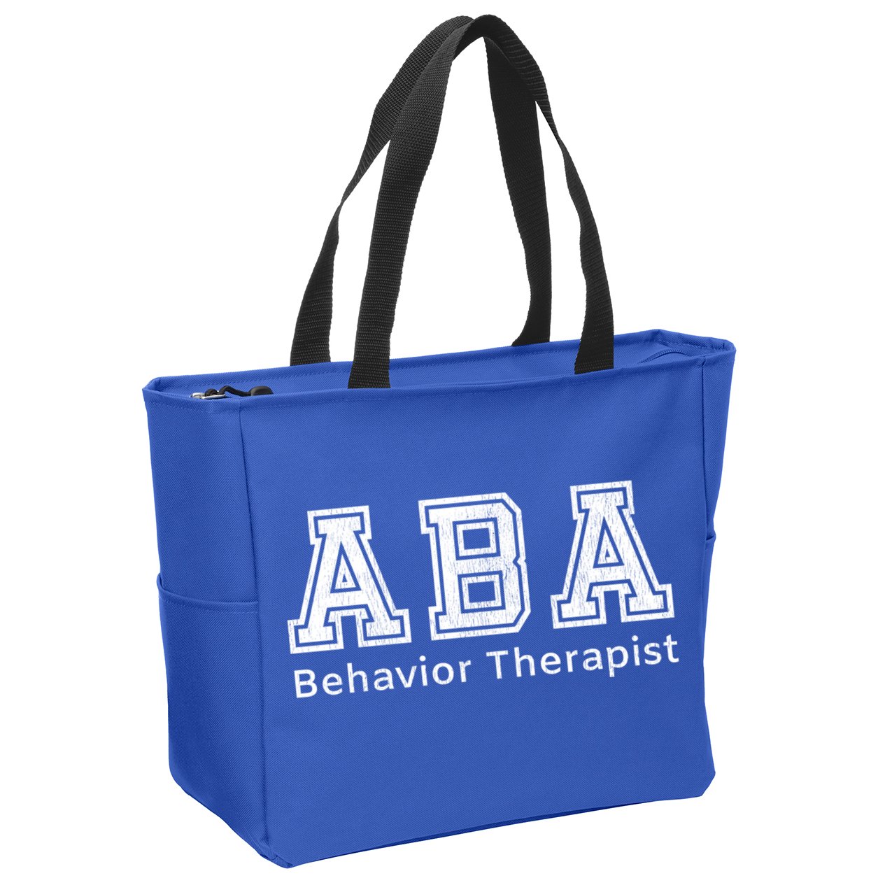 Aba Therapist Cute Gift Behavior Therapy Autism Teachers Zip Tote Bag