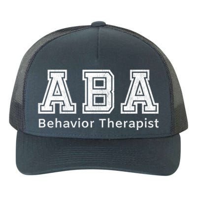 Aba Therapist Cute Gift Behavior Therapy Autism Teachers Yupoong Adult 5-Panel Trucker Hat