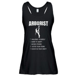 Arborist Tree Climber Lumberjack Ladies Essential Flowy Tank