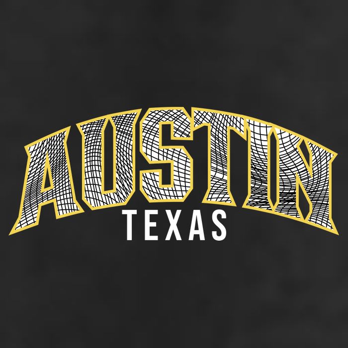 Austin Texas College Font Adult Drive Performance Visor
