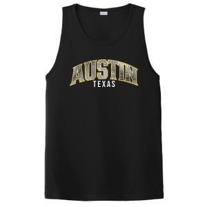 Austin Texas College Font PosiCharge Competitor Tank