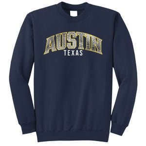 Austin Texas College Font Sweatshirt