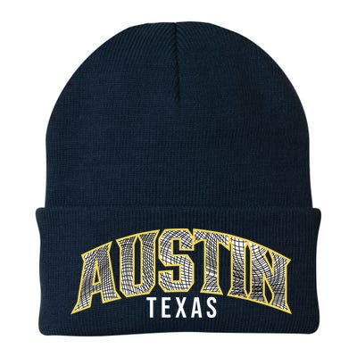 Austin Texas College Font Beanie