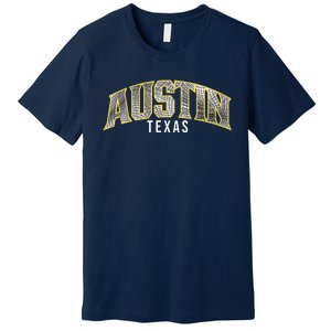 Austin Texas College Font Premium T-Shirt