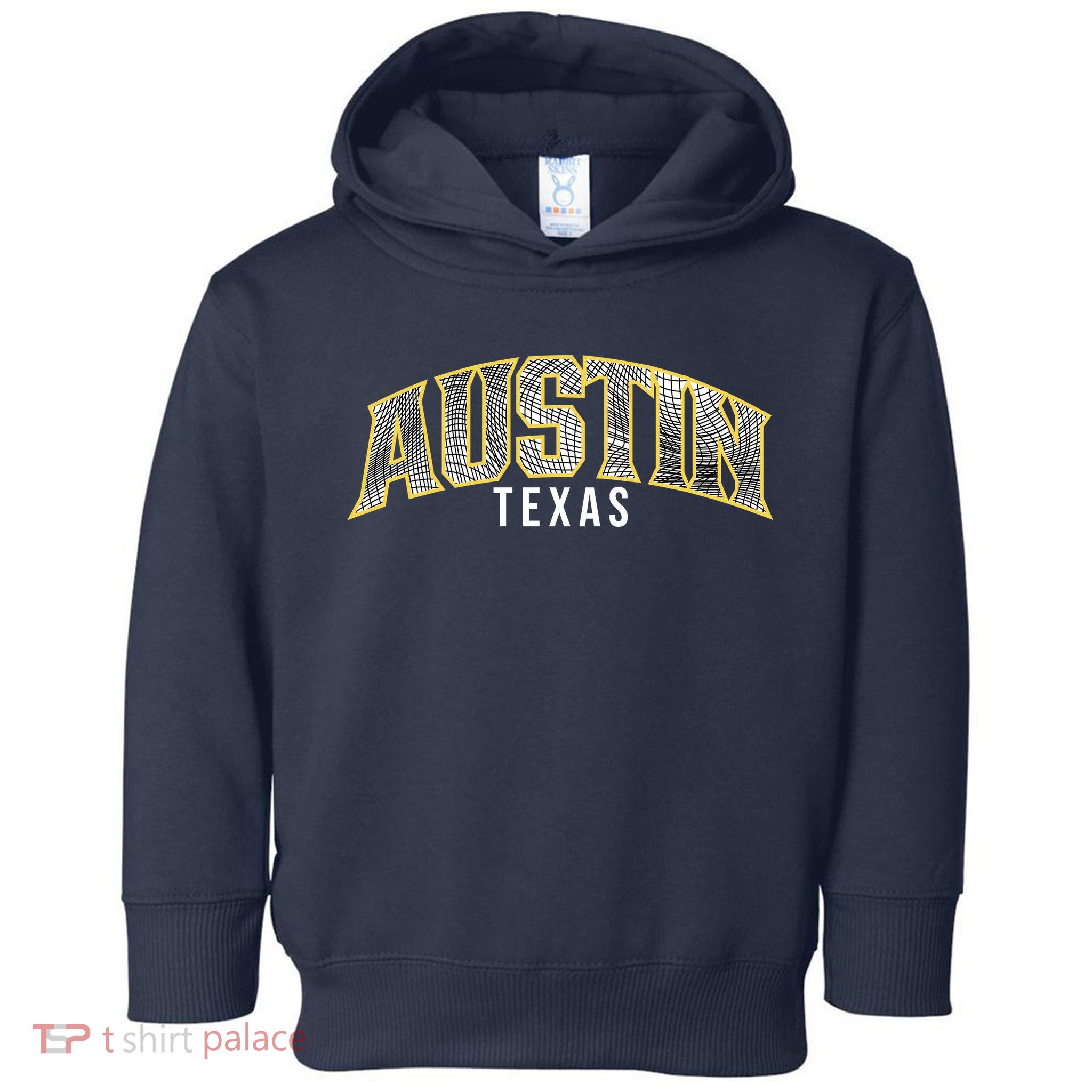 Austin Texas College Font Toddler Hoodie