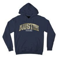 Austin Texas College Font Tall Hoodie