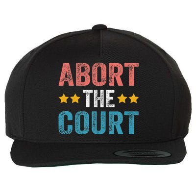 Abort the court 4th Of July Wool Snapback Cap