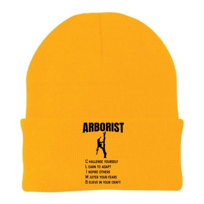 Arborist Tree Climber Lumberjack Knit Cap Winter Beanie