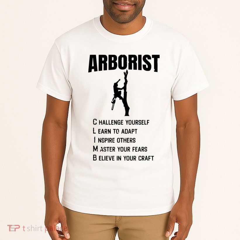 Arborist Tree Climber Lumberjack Tall T-Shirt
