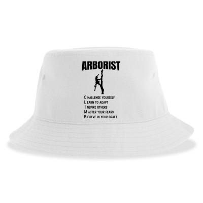 Arborist Tree Climber Lumberjack Sustainable Bucket Hat